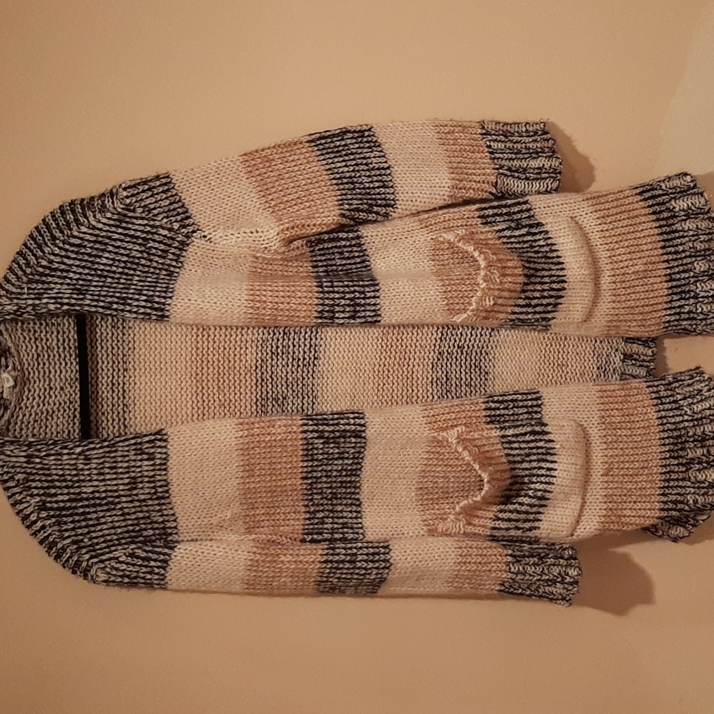 Tribal Jeans Cardigan Size Med
